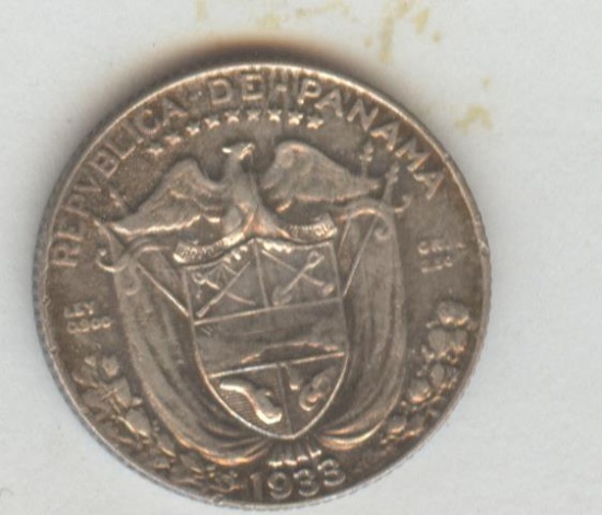 *1933 REPUBLIC OF PANAMA 1/10 BALBOA