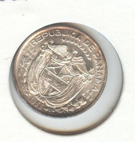 *1953 REPUBLIC OF PANAMA 1/10 BALBOA
