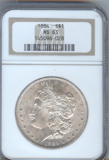 1884 MORGAN SILVER DOLLAR