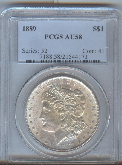 1889 MORGAN SILVER DOLLAR