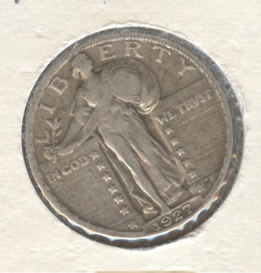 1927 LIBERTY STANDING QUARTER