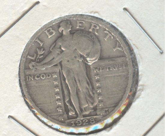 1928 LIBERTY STANDING QUARTER