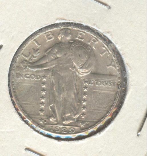 1929-D LIBERTY STANDING QUARTER