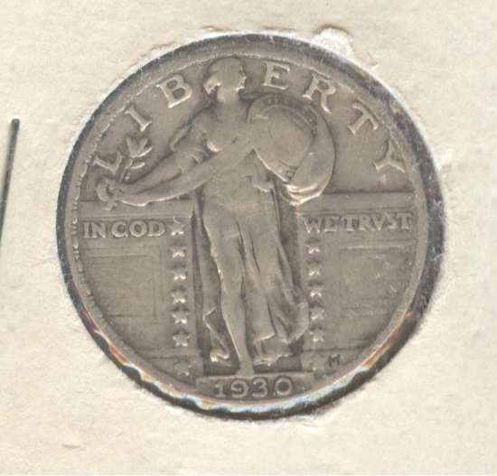 1930 LIBERTY STANDING QUARTER