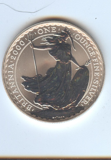 2000 GREAT BRITAIN SILVER BRITANNIA