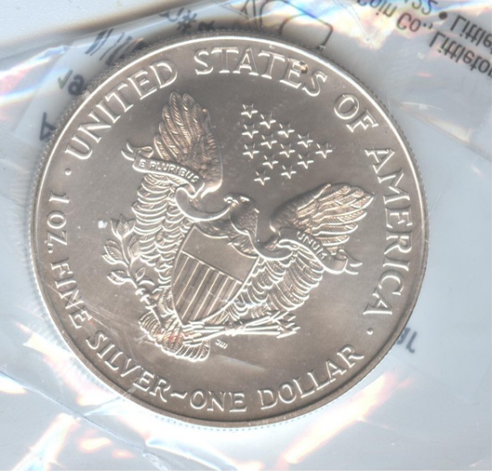 1999 UNCIRCULATED SILVER EAGLE