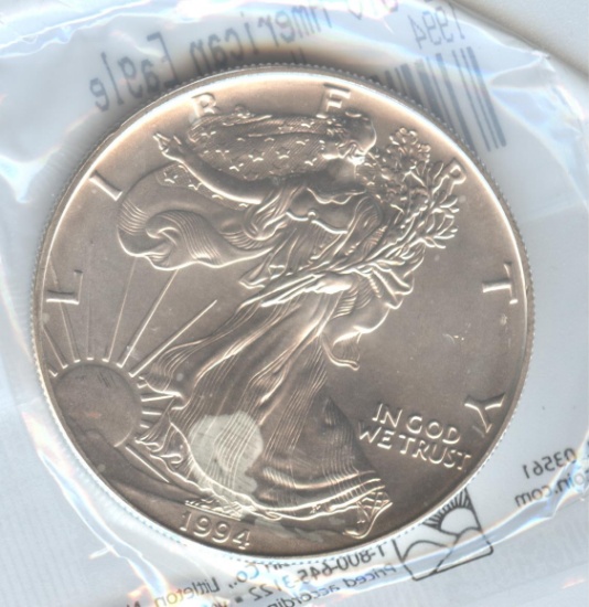 1994 UNCIRCULATED SILVER EAGLE