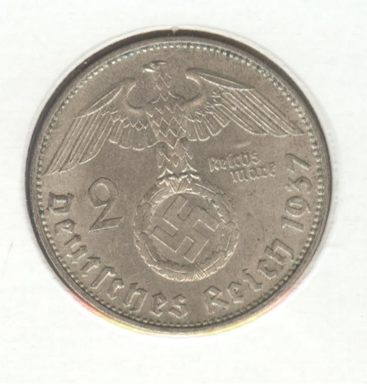 *1937-D GERMANY 2 MARK