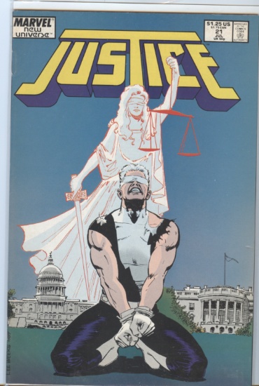 MARVEL NEW UNIVERSE COMIC