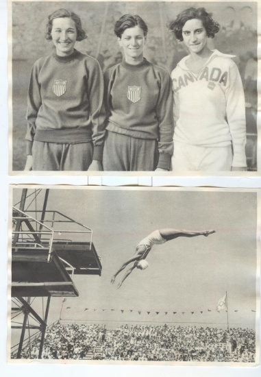 37 PRINTS OF THE 1932 SUMMER/WINTER OLYMPICS
