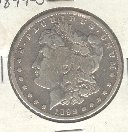 1899-S MORGAN SILVER DOLLAR