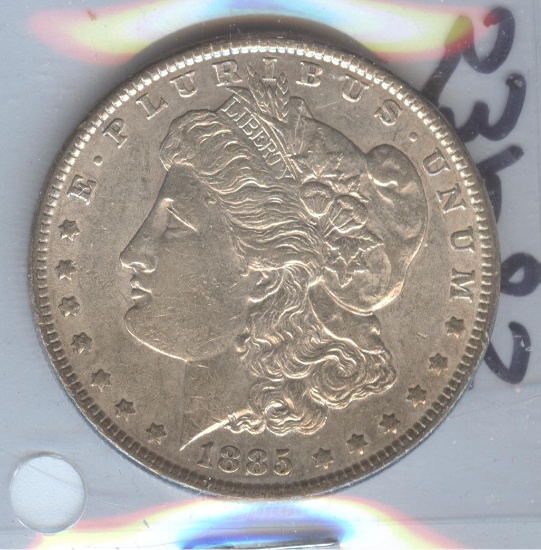 1885 MORGAN SILVER DOLLAR