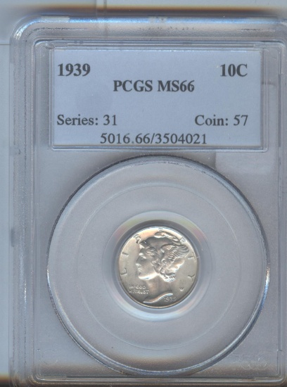1939 MERCURY DIME