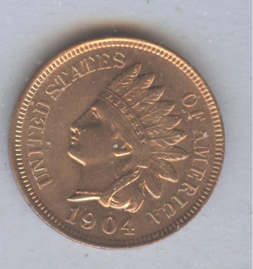 1904 INDIAN CENT
