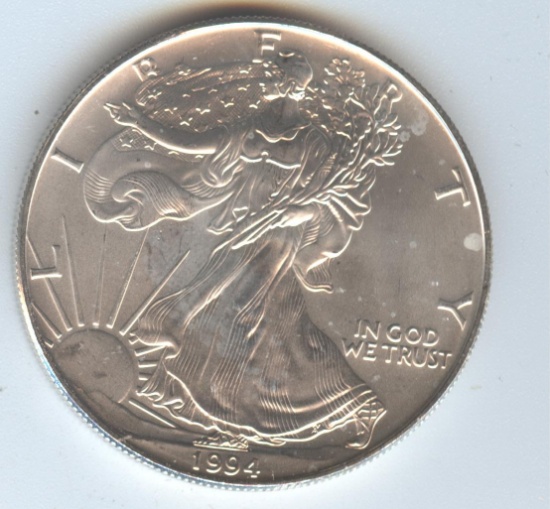 1994 AMERICAN SILVER EAGLE
