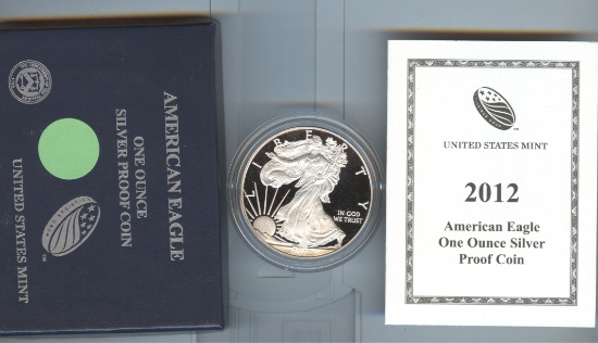 2012-W AMERICAN SILVER EAGLE
