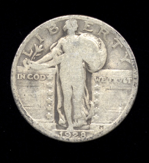 1928 ... Bold - Clear Date ... Standing Liberty Quarter