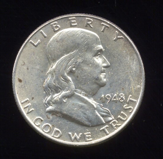 1948 ... Better Grade ... Franklin Half Dollar