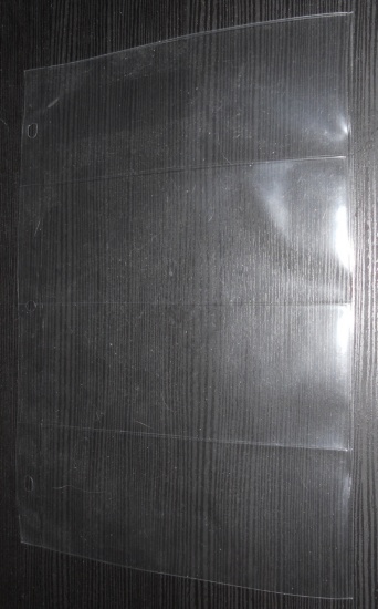 10 Currency Pages ... Various Pockets ... Fits 3 Ring Binder