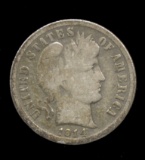 1914-S ... Better Date ... Barber Dime