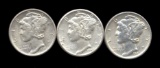 1945-P D S Set ... High Grade ... Mercury Dimes