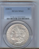 1880-S MORGAN SILVER DOLLAR
