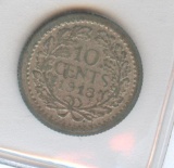 *1918 NETHERLANDS 10c