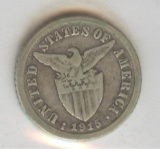 *1915-S PHILIPPINES 10c