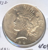 1922 PEACE SILVER DOLLAR