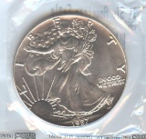 1987 UNCIRCULATED SILVER EAGLE
