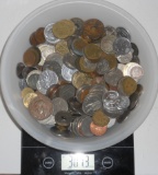 3 Pounds of World Foreign Coins #5