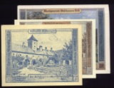 3 Note Set ... 1920 Notgeld ... Old Money