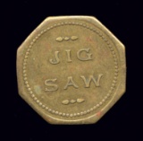 Jig Saw ... Good for 5 Cents Token