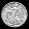 1945-D ...  AU+++  ... Walking Liberty Half Dollar