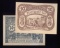 2 Note Set ... 1920 Notgeld ... Old Money