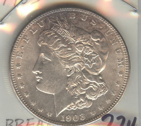 1903 MORGAN SILVER DOLLAR