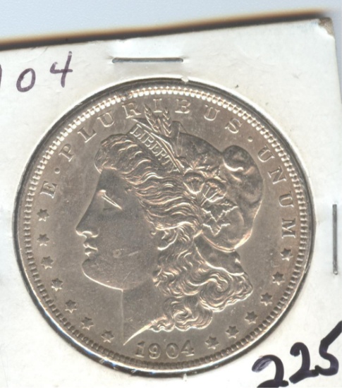 1904 MORGAN SILVER DOLLAR