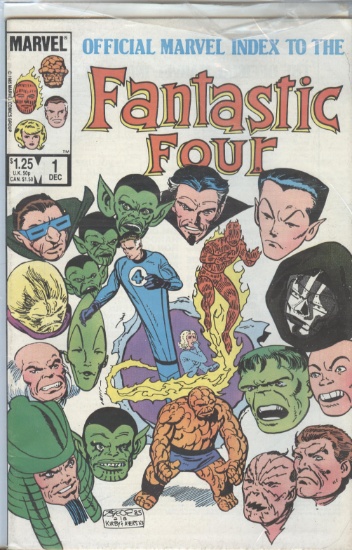 MARVEL FANTASTIC FOUR INDEX