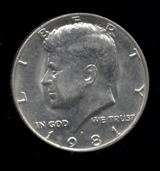 1981 ... Kennedy Half Dollar