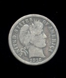 1916-S ... Better Date ... Barber Dime