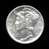 1944-S ... UNC ... Mercury Dime