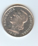 *1916 PORTUGAL 50 CENTAVOS