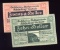 2 Note Set ... 1920 Notgeld ... Old Money
