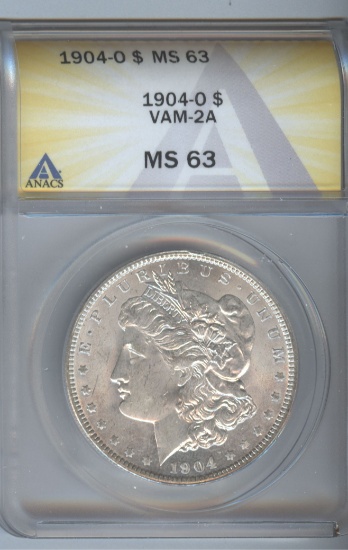 1904-O MORGAN SILVER DOLLAR