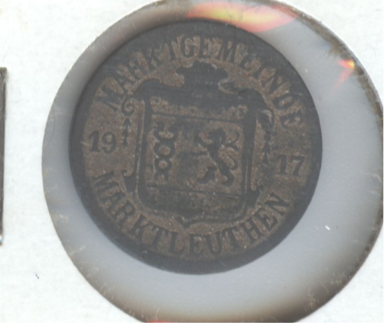 1917 GERMANY 5pf NOTGELD COIN