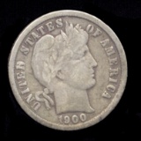 1900 ... Better Date ... Barber Dime