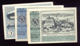 3 Note Set ... 1920 Notgeld ... Old Money