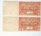 PHILIPPINE(U.S.) PAIR OF INITIAL FLIGHT STAMPS