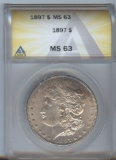 1897 MORGAN SILVER DOLLAR