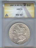 1887 MORGAN SILVER DOLLAR